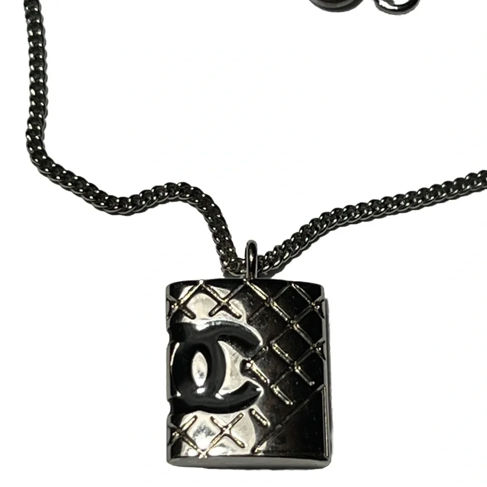 CHANEL cambon Logo CC pendant Bracelet